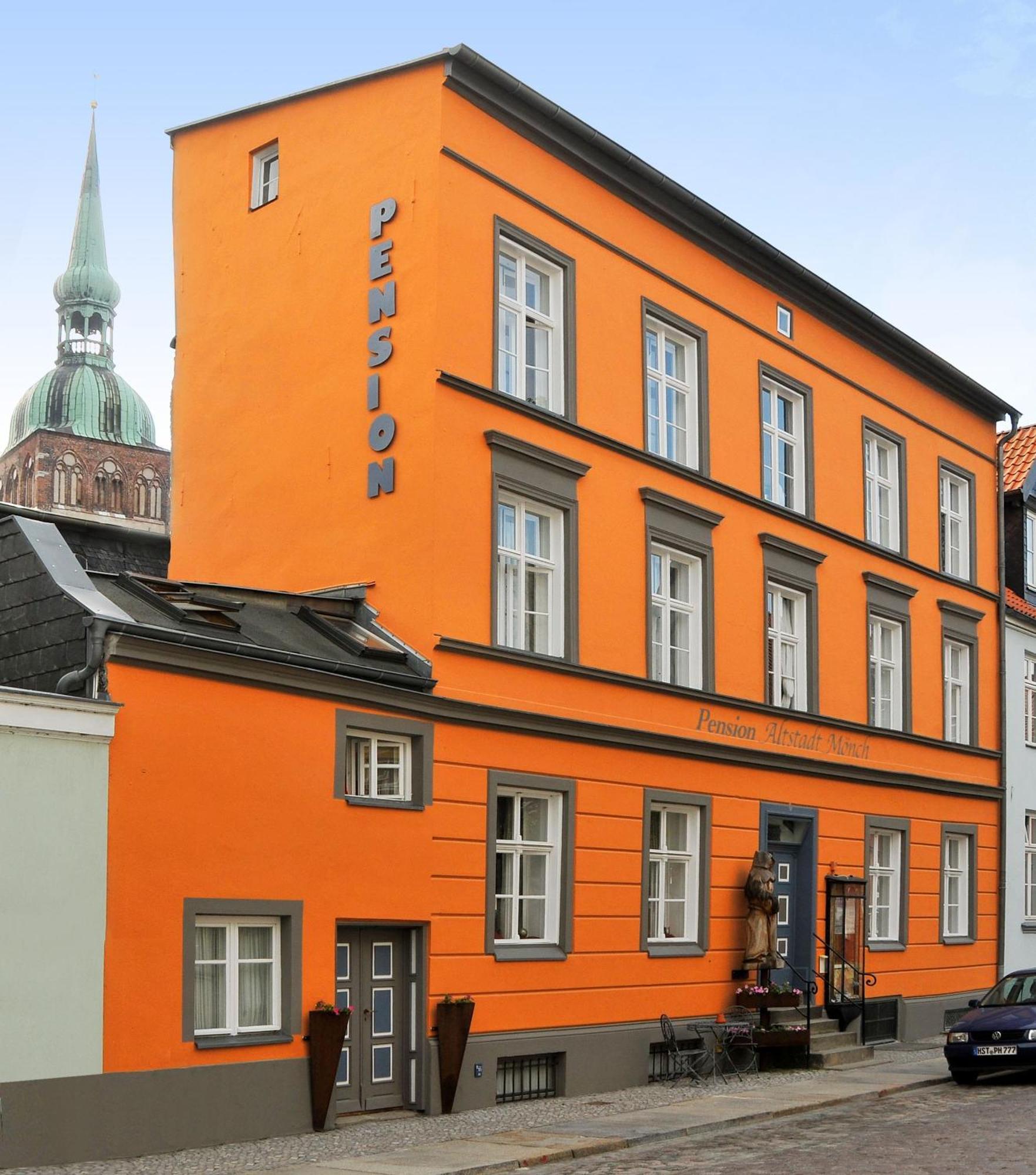 Pension Altstadt Moench In Top Lage Preis Inclusive 5 Prozent Bettensteuer Und Fruehstueck Stralsund Eksteriør bilde